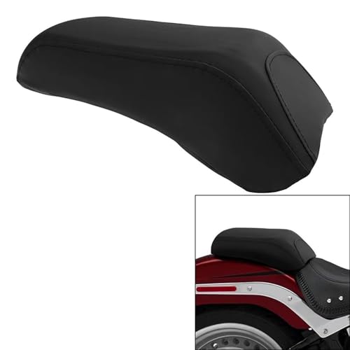 Asiento pasajero de cuero sintético resistente para Heritage Softail FLSTC 2