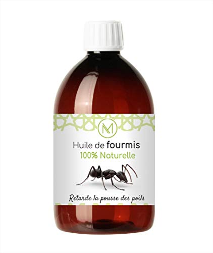 Huile de fourmis 250ml 100% naturelle | Retarde la pousse des poils | Made In France