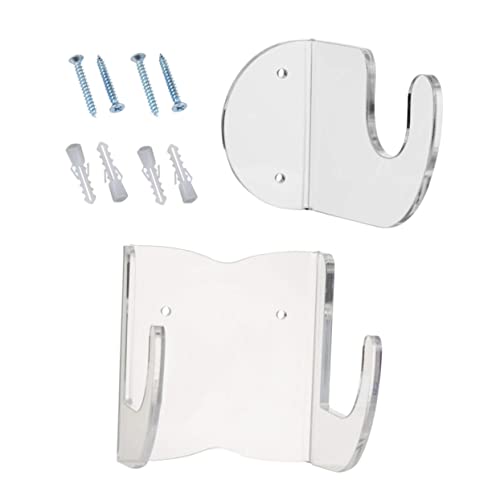 Kisangel 1Set Guitar Wall Mounted Holder Elegant Guitar Wall Rack with Deep Arc Design Space Saving Classic Guitar Stand for Bass and String Instruments Easy Installation Stylish Decor