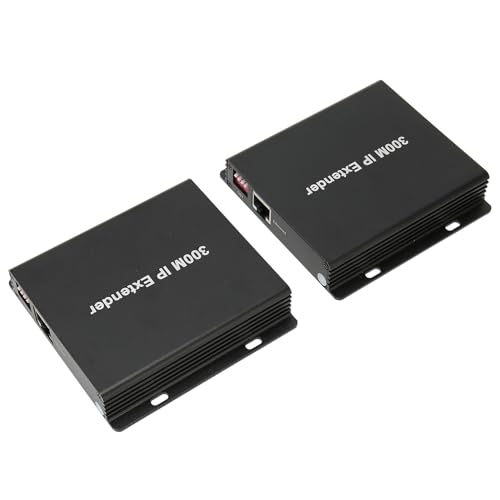 Receptor Transmissor Ip, 1 para Muitos Plug and Play Hd Multimídia Interface Hd Ip Extensor 300m par