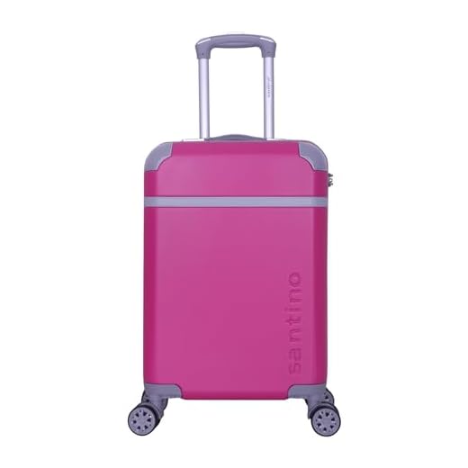 SANTINO, Mala de Viagem Long Beach Santino - ASDV601P Cor: Pink