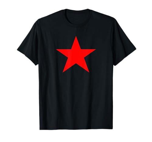 Red Star T-Shirt on Multiple Colors T-Shirt