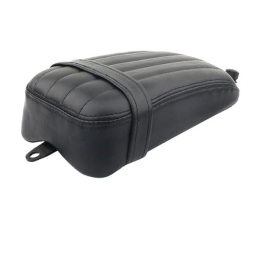 Coussin de siège passager arrière noir à ventouses pour moto Street 2018-2020