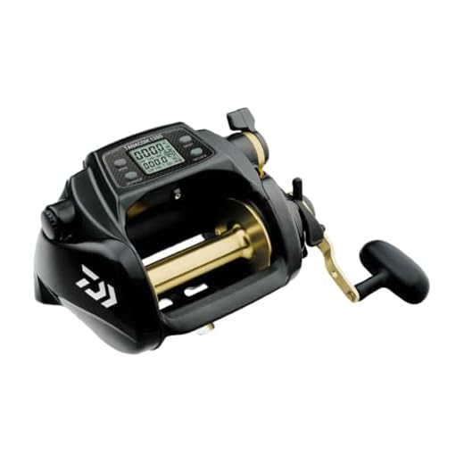 Daiwa TANACOM1000 Dendoh Fishing Reel, 30-40 lb, Black