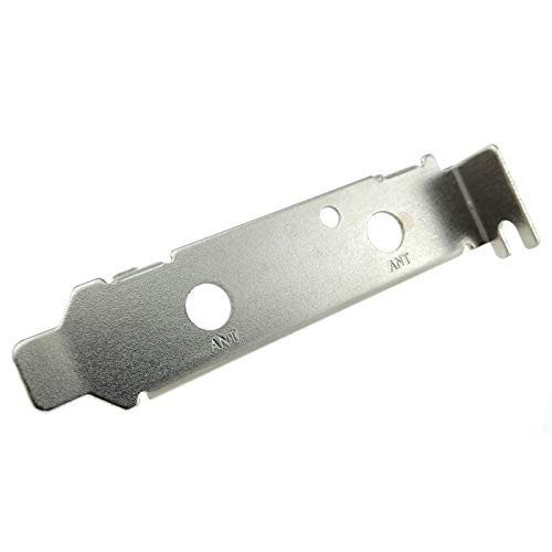 Image of Low Profile Rear Slot Bracket with 2 Antenna Holes, Micro ATX Desktop PC Case Back Panel