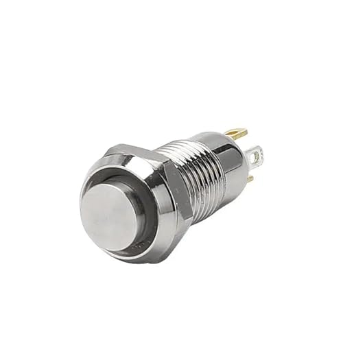 Botón pulsador de encendido para ordenador de coche e iluminación empotrada de 10 mm 3