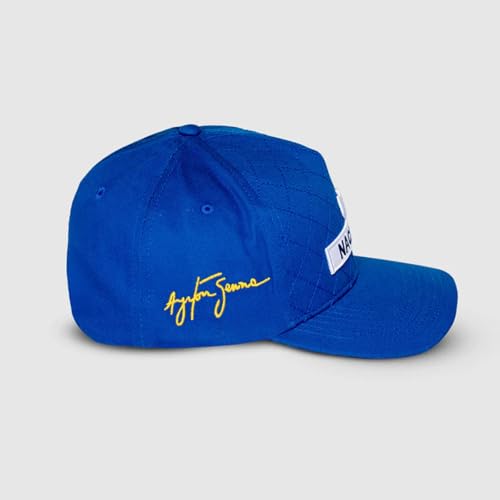 Ayrton Senna F1 Nacional Quilted Hat Blue miniatura 4