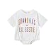 ttmmxamia Grandma Baby Short Clothes Boy/Girl, Newborn Outfit Romper, Spring/Summer Grandma Gifts for Baby Boys/Girls 12-18M