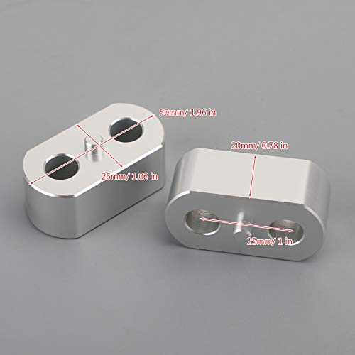 Topteng Lenker Bar Riser für Trium-ph Tiger 800 1200 XC/XCX/XR/XRX 12-2019