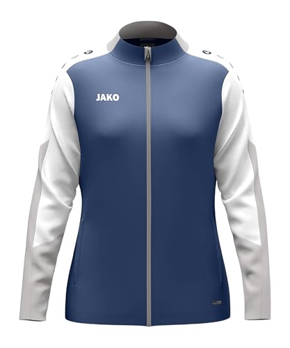 Veste en polyester Dynamic JAKO femme zippée bleu nuit