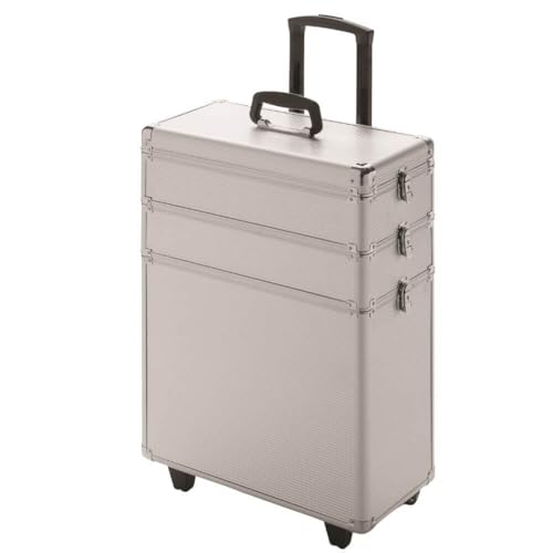 Valise 3 Eléments Space Silver en lin pour vos voyages