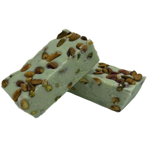Uncle Butch's Fudge - Creamy and Smooth Pistachio Crunch Fudge