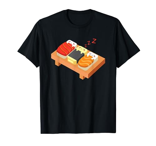 Rouleaux de sushi japonais Kawaii Nigiri Maki Rolls T-Shirt