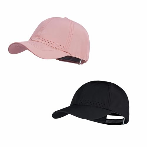 Image of HH HOFNEN Women Quick Drying Baseball Cap Sun Hat Unstructured Golf Hat