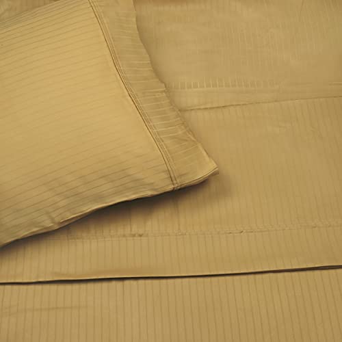 Trident Queen 100% Cotton Sateen Bed Sheets 4-Piece Set Bedding Sheets And Pillowcases - Superior Softness-16 Inch Deep Pocket, Easy Care, Luxury Hotel Sheets - Fall Leaf #TOP6