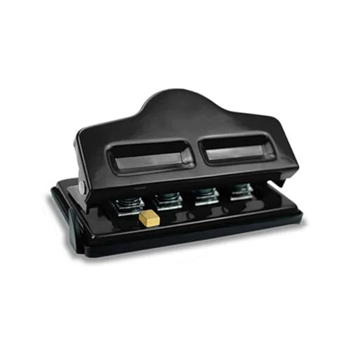 Grannerton 4 穴 マッシュルーム穴パンチャー A4 A5 A6 A7 ルーズリーフ ノート プランナー ジャーナル パンチ ツール オフィス 文具用品