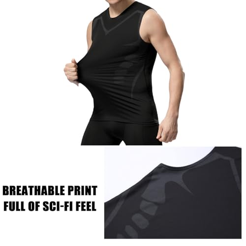 Sculptix Ultimate Compression Tank, Sculptix Compression Undershirt Tank Top Men Breathable4