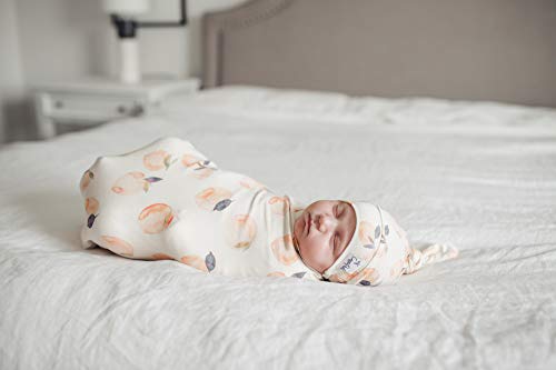 Baby Beanie Hat Top Knot Stretchy Soft"Caroline" By Copper Pearl #TOP7