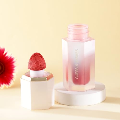 Image of Cuffs N Lashes After Glow Liquid Blush Gel Cream 6ml - 03 Wild Orchid | Pigmented, Hydrating Blush with Hyaluronic Acid &Vitamin E | Smooth Blendable Gel-Cream Texture