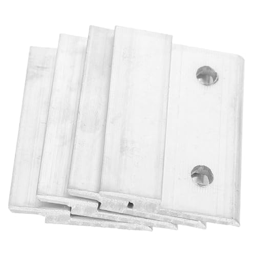 Image of Generic 4pcs Aluminum Picture Hangers Hooks Heavy-Duty Frame Hangers for Easy Wall Mounting Non- Design for Photos and Art for Projects