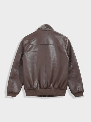 The Indian Garage Co Men Regular Fit Full Sleeves Applique Brown - Image 6