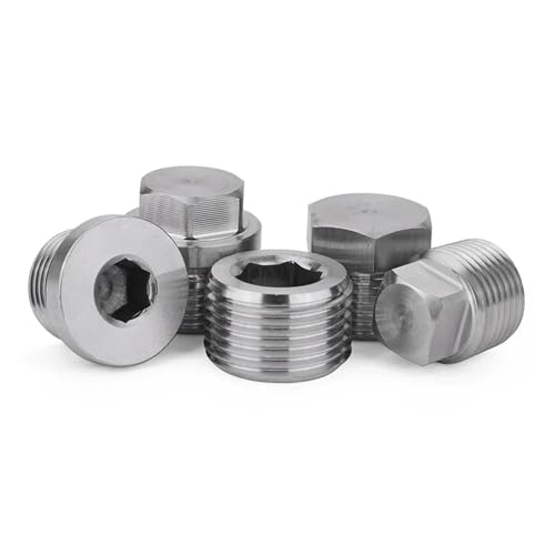 Bouchon mâle NPT 1-1/2" inox 304 pour rénovation de circuit d'eau - 5