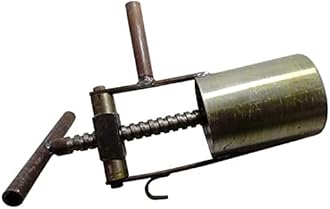 seviya Machine for Making Chakli Gathiya Sevaiya with 3 Different Jalis- Silver Extra Heavy Commercial Used