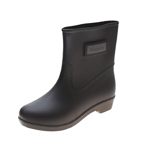 Chaussures pour femme contre les pieds mouillés bottes caoutchouc bateau 43