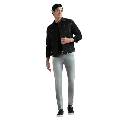 Image of Pepe Jeans Men's Regular Fit Jeans | Mid Rise | Chinox | Jeans for Man