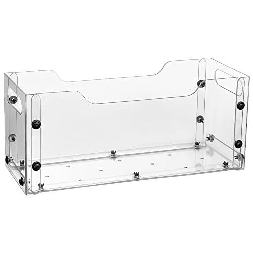 Window Sill Planters Indoor - Pc Material, 1 Pack Detachable Rectangle Planters For Indoor Plants, Window Herb Planter Box，For Indoor Outdoor Home Garden Kitchen Planter, Succulents, Herbs - Clear #TOP6