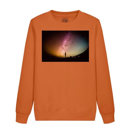 Sweatshirt enfant voie lactee et univers espace en coton doux pour junior