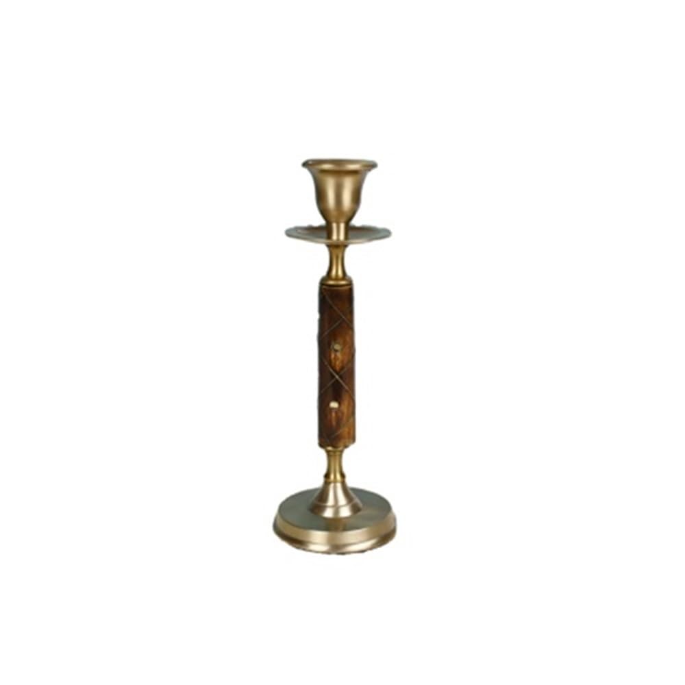 Candlelight Stand High-grade Brass Candlestick Retro Handicraft Home Restaurant Decoration Shooting Props Ornaments Candle Sticks Holder