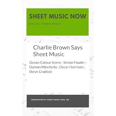Charlie Brown Says Sheet Music