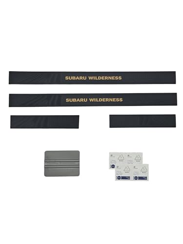 Illuminated Side Sill Plates - 2024 Subaru Crosstrek 2 Subaru 2026 Outback Wilderness Side Sill Plates Set of 4 E101SAR010 Genuine OEM