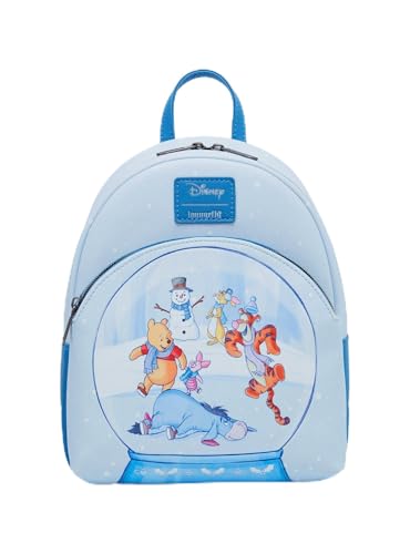 Loungefly Disney Winnie The Pooh Ice Skating Mini Backpack BLUE NONE