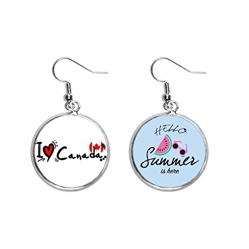 Pendientes de sandía ideales para el verano y looks frescos urbanos