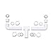 Master Plumber 622-589 MP 2 Bowl Center Out Drain by Master Plumber