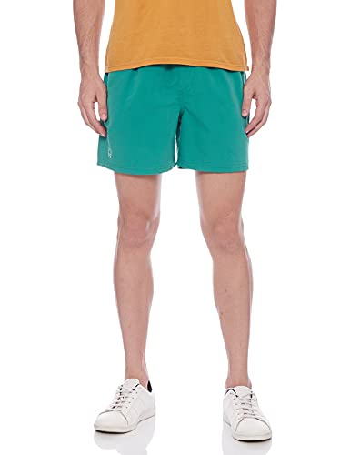 Image of Marks & Spencer Men's Hybrid Shorts (T28 7901M Dark Green S)