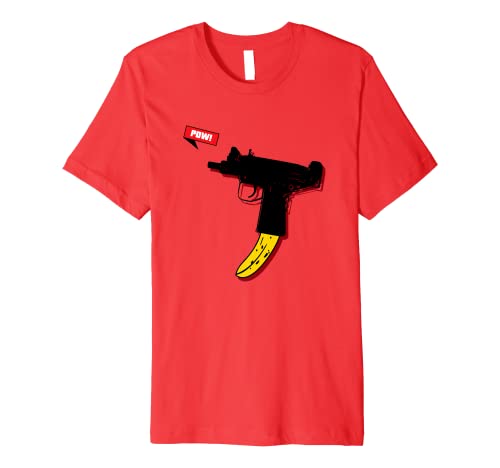 Uzi Banana Clip Gamer Premium T-Shirt