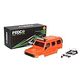 FEDCO SCX24 ボディ PC ハードボディシェル フロント&リア マグネットスタンド付き Bronco JLU C10 Basecamp SCX24 アップグレード 1/24 RCクローラー用
