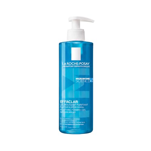 La Roche-Posay, Effaclar Gel Purificante +M, Pieles mixtas y grasas, 400 ml