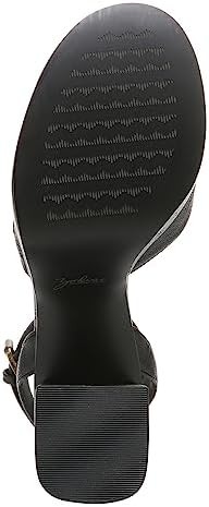 ZODIAC Womens Priya Platform Heeled Sandal, Black, 7 US | Image 6