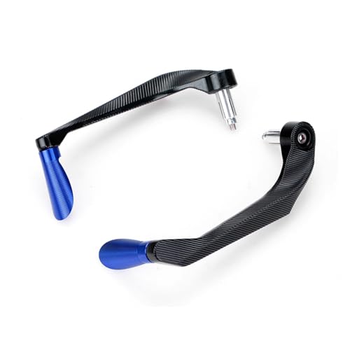 Moto protège mains alliage d'aluminium bleu pour Kawasaki Z650 Z750 Z800