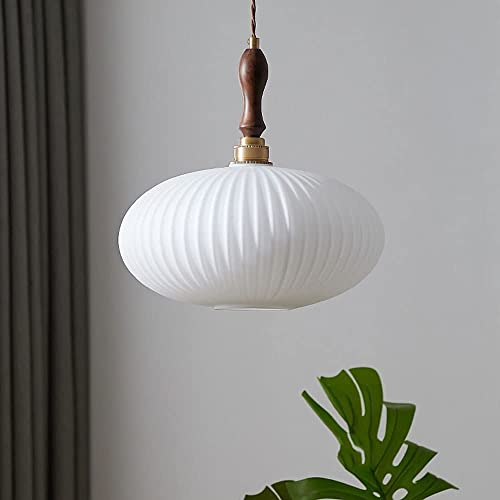 Lámpara de madera retro contra luz deslumbrante en dormitorios 6