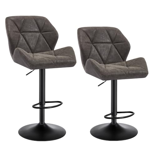 WOLTU Barhocker 2er Set Barstuhl Tresenhocker Bistrohocker Designer Hocker...