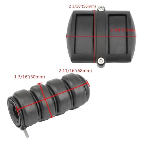Couvre-pédale de frein de rechange anti-glisse pour sélecteur moto Suzuki C50 C90 1500 - 4
