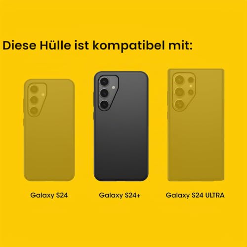 OtterBox Defender Hülle für Samsung Galaxy S25+/S24+, Schwarz – Ansicht 2