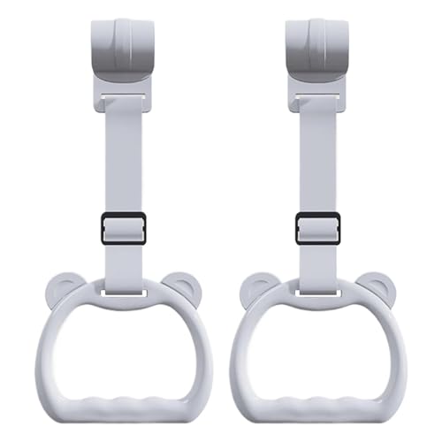 Pull Up Rings Cot, Training Tool Hangable, Two Piece Strap with Sturdy Build, Easy Walking Practice Aid, Premium Quality Daycare Yard Accessories, Daily Routine Exercise 5.91x3.94 pulgadas