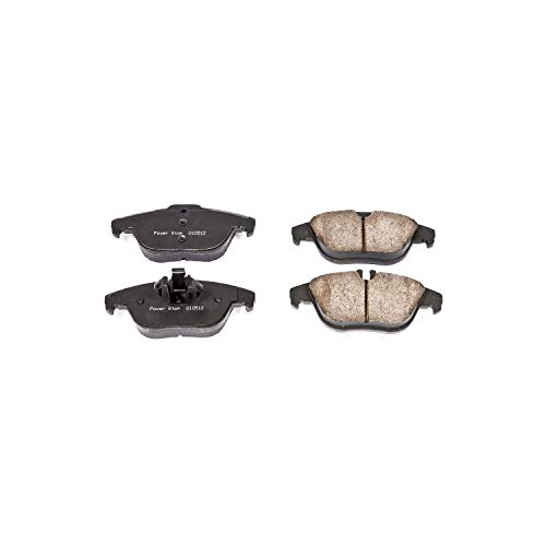 PowerStop Rear Brake Pads For Mercedes-Benz C230 2008-09 |C250 2010-15 |C300 2008-14 |C350 2008-15 |E350 2010-14 |Mercedes-Benz E400 2015-17 - Z16 Ceramic Brake Pads Replacement, 16-1341 by Power Stop - Image 2