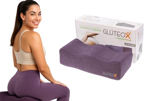 Almofada realista de lúteos, almofada ergonómica para silhueta definida e postura BBL, ideal para exercício, ioga e pilates, conforto e estilo em casa, escritório ou carro, fabricado em Espanha